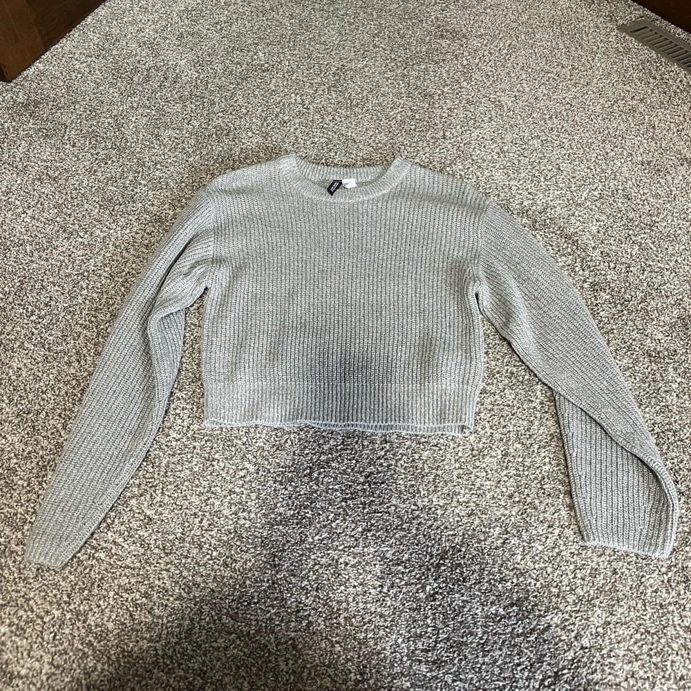Grey H&M sweater, size XS